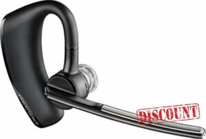 Plantronics Voyager Legend Bluetooth Headset - Silver/Black (Renewed)