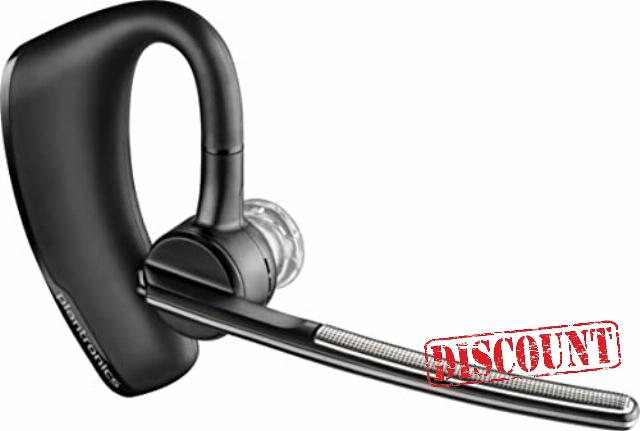 Plantronics Voyager Legend Bluetooth Headset - Silver/Black (Renewed)