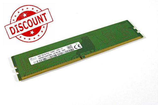 HYNIX 4GB (1x 4GB) 1RX16 PC4-19200 DDR4-2400MHZ 1.2V UDIMM HMA851U6AFR6N-UH Desktop PC Ram Memory (Renewed)