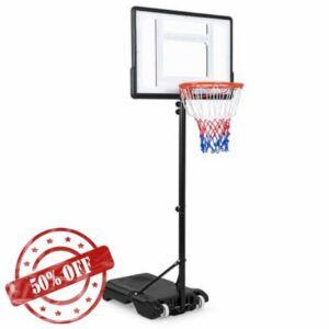 SPOTRAVEL Basketball Hoop and Stand Set