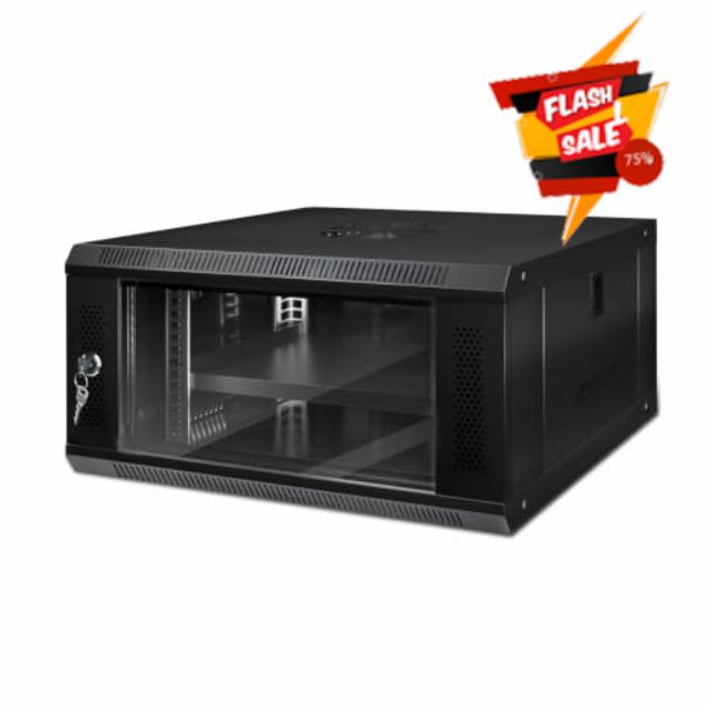 6U Wall Mount Server Cabinet IT Network Rack Enclosure