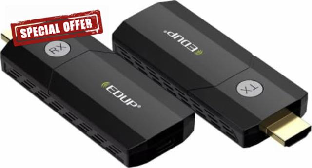 EDUP Wireless HDMI Transmitter and Receiver 4K 30Hz