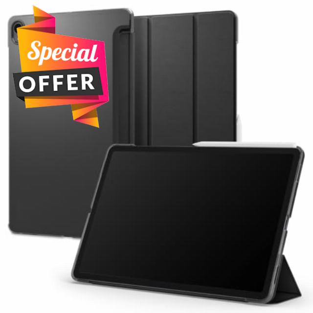 Spigen Liquid Air Folio Case for Samsung Galaxy Tab S12 Plus 12.6 inch                                                          Sleek Minimalist Case with S Pen Holder