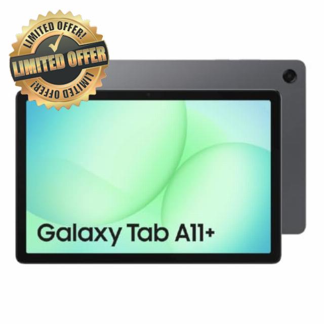 Samsung Galaxy Tab A11+ 11" 128GB WiFi Tablet - Grey (Renewed)