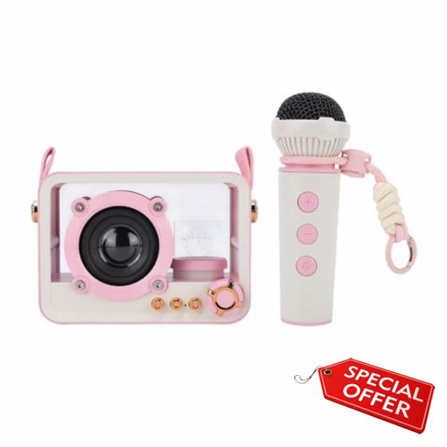 Fockety Mini Karaoke Machine for Kids Adults