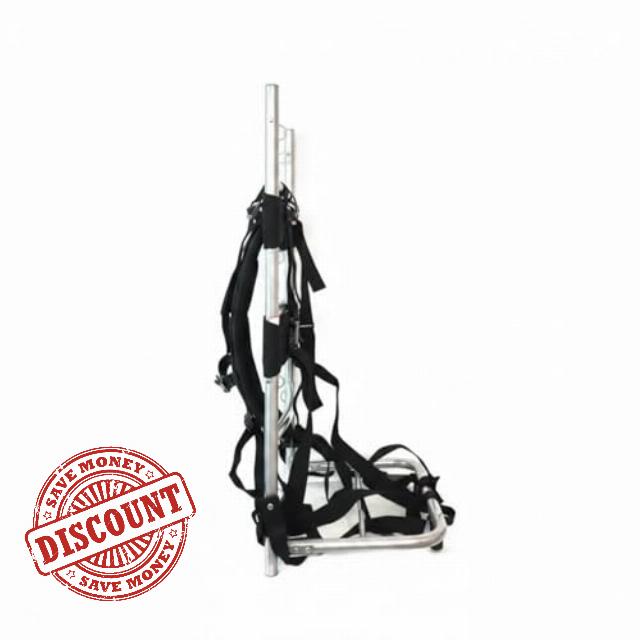 Ronyme Aluminum Frame Carrier Backpack Frame Load Frame Lightweight Structure Stable Construction Suitable for Fishing Hiking Climbing Travel