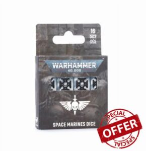 Games Workshop - Space Marines: Dice Set                                                          Warhammer 40