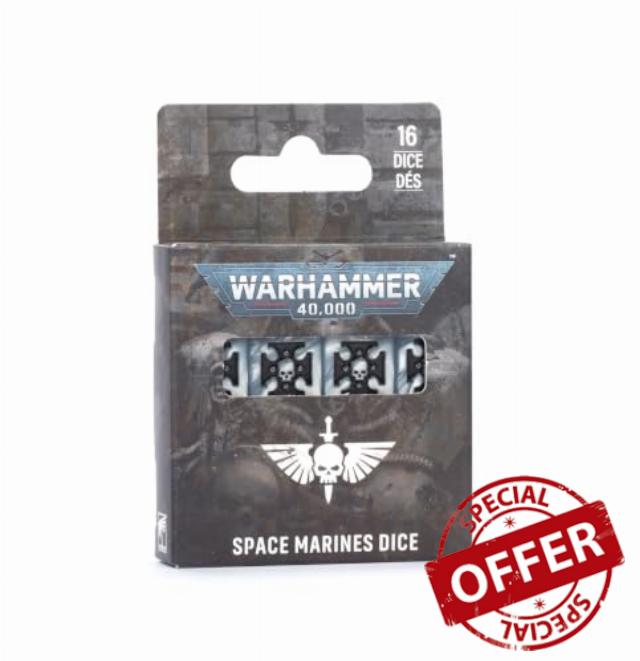 Games Workshop - Space Marines: Dice Set                                                          Warhammer 40
