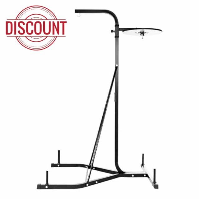 MAXSTRENGTH Free Standing 2 Way Boxing Frame Punch Bag Stand with Speedball Platform – Frame Only
