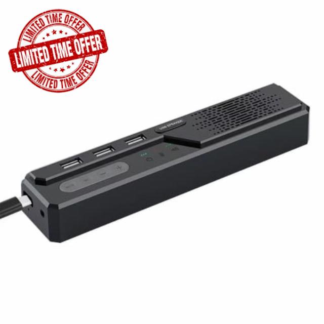 3 in 1 USB Computer Speaker with Microphone
