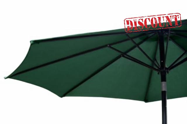 2.4m Aluminium Crank & Tilt Garden Parasol – Available in 10 Colours                                                          10 Colour Options