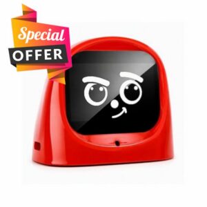 Elprico AI Desktop Robot Companion Interactive Pet with Bluetooth Speaker                                                          Features 2.01" screen with 70+ animated expressions