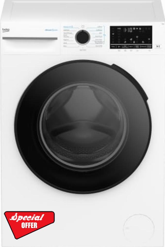 Beko UltimateWash BM5WT61141TW 11kg WiFi Connected Washing Machine with 1400 rpm - White - A Rated
