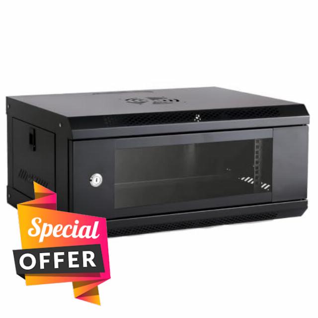 JUSTOP 4U Wall Mounted Network Cabinet