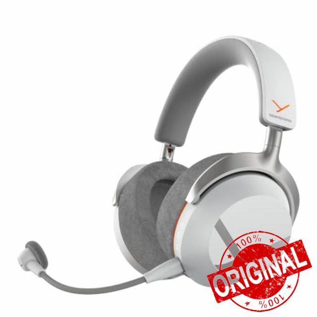 beyerdynamic MMX 100 Wireless Gaming Headset (Arctic White)                                                          Studio-inspired sound with precise tracking