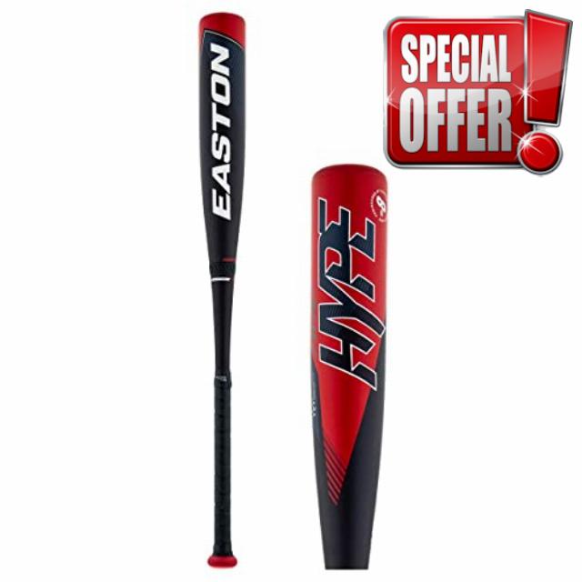 Easton Hype USSSA Baseball Bat - 8/-10 - Shaft 7cm - 2 Composite Parts