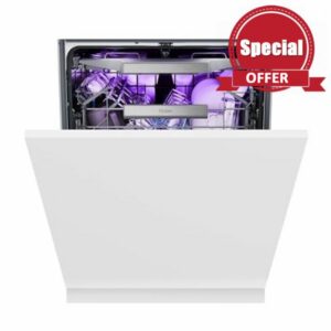 Haier I-PRO SHINE SERIES 6 - Biovitae Collection Integrated Standard Dishwasher - Black Bezel - A Rated           [Energy Class A]