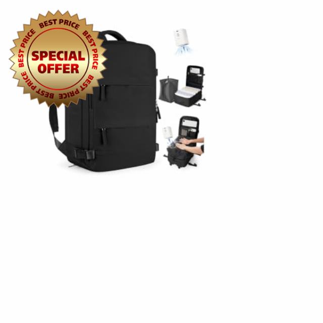 Ryanair 40x30x20 Vacuum Backpack Travel Bag with Pump and Shoes Compartment                                                          Ryanair Cabin Bags 40x30x20 Underseat Carry On Backpack 40x30x20 Travel Backpack Cabin Size Wizzair Fit 14 inch Laptop