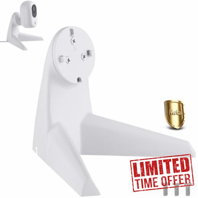 【Upgrade】 Metal Desktop Stand for Ubiquiti UniFi G4/G6 Instant Camera                                                          Metal Mount with Replace Plate