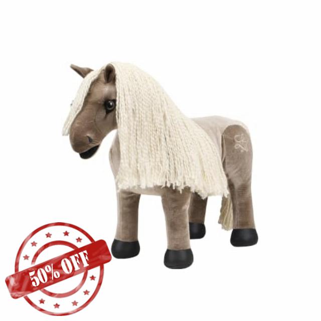 LeMieux Toy Pony - Aurelia - Suitable for Ages 3+                                                          Soft Long Wavy Mane & Tail - Comes with Navy Branded Carry Rug - Golden Hooves
