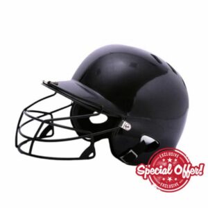 Batting Helmet with Face Protection