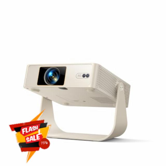 Yaber Smart Projector Netflix Included&330° Gimbal Stand 4K Mini Projector                                                          Dolby Audio
