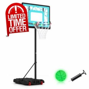 COSTWAY Portable Basketball Hoop