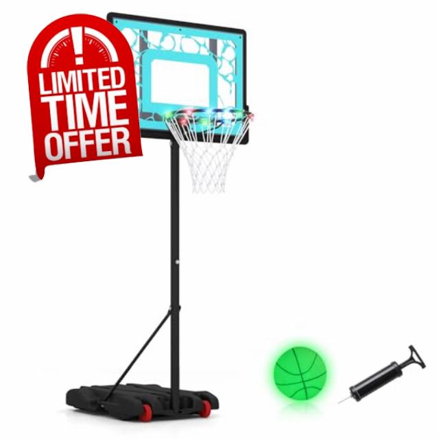 COSTWAY Portable Basketball Hoop