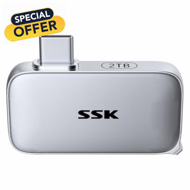 SSK 2TB SSD External Drive