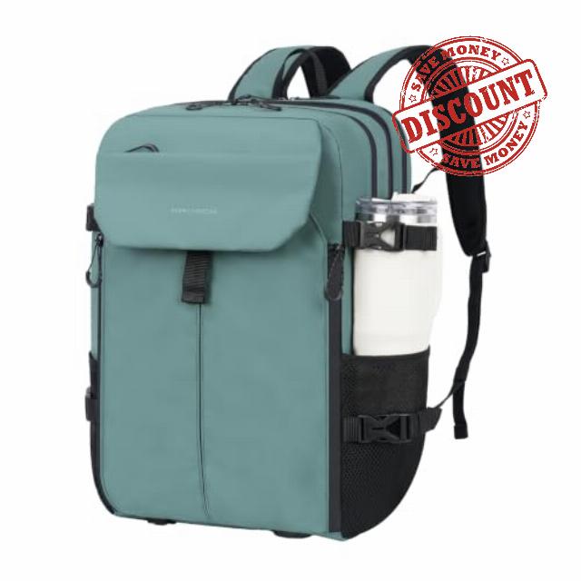 KROSER Travel Laptop Backpack 17.3 Inch Gaming Backpack Green                                                          Travel Laptop Backpack 17.3 Inch Gaming Water-Repellent Business College Daypack Stylish Laptop Bag for Men/Women-Gree