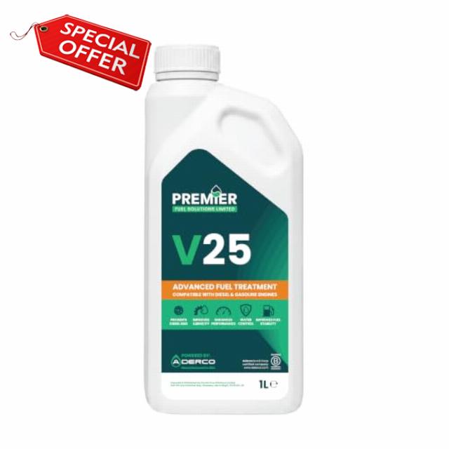V25 Marine Fuel Treatment 1L - Treats up to 10