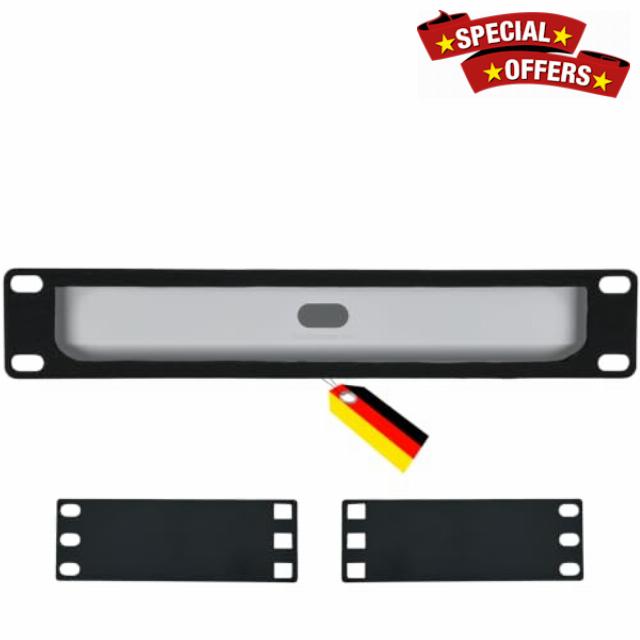 19 Inch Rackmount Bracket for Ubiquiti Cloud Gateway Fiber UCG Fiber                                                          10 inch