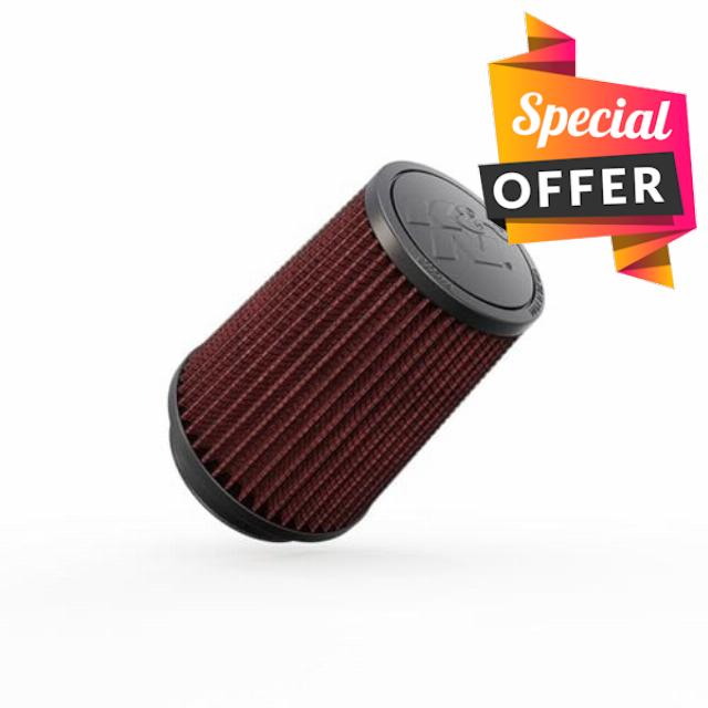 K&N Universal Clamp-On Air Filter: High Performance