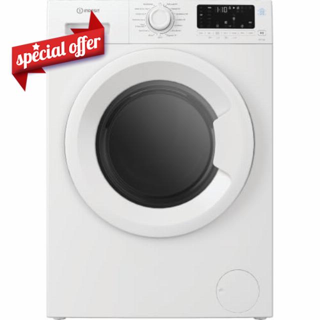 Indesit Push&Go 10kg Wash/7kg Dry Washer Dryer with Steam - White           [Energy Class D]