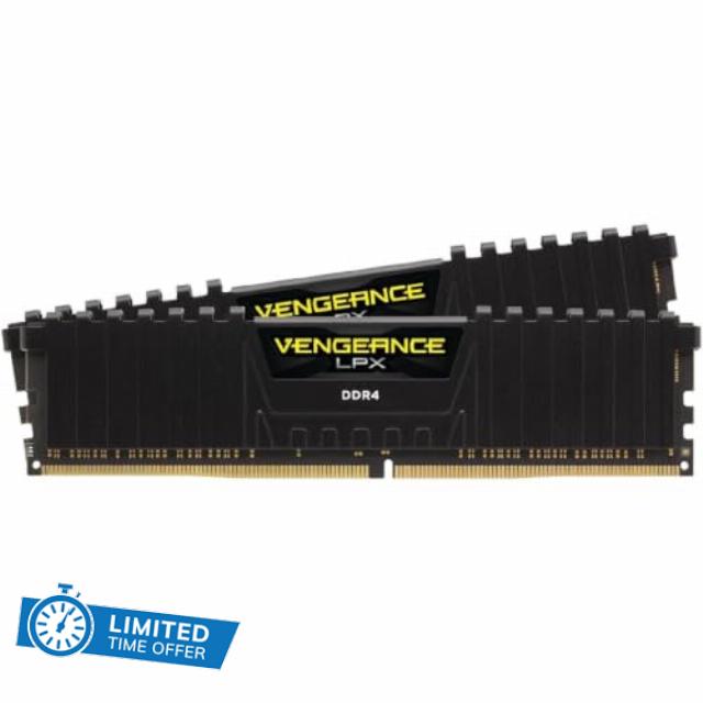 Corsair Vengeance LPX 32GB (2x16GB) 2133MHz CL13 DDR4 Desktop RAM (Renewed)                                                          Low Profile Kit
