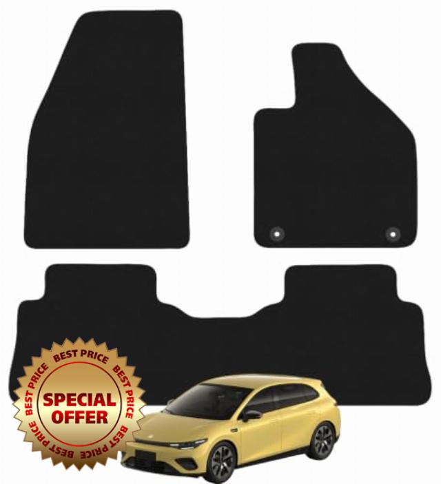 Leapmotor B05 2026+ Onwards Car Mats Tailored Fit Carpet Black Anti-Slip Backing Waterproof Floor Mats Set Custom Fi