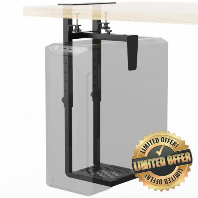 THYGIFTREE Heavy Duty Under Desk PC Mount
