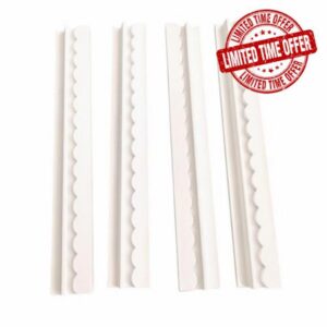 Wood Mahjong Racks 20 Inch Wooden Table Game Tile Stand                                                          4 Pieces American Mahjong Racks for Slip-Free Pushing