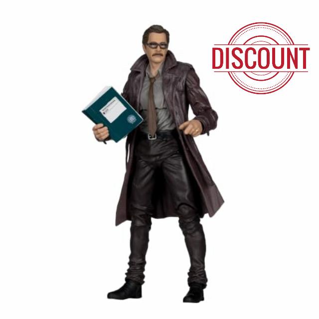 McFarlane Toys DC Multiverse Commissioner Gordon (The Dark Knight) 7" Action Figure Deluxe Theatrical Editio