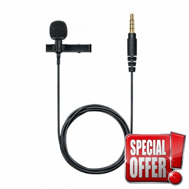 Shure MVL Lavalier Microphone for iPhone & Tablet - External Clip On Mini Lapel Mic for Video Recording & Vlogging with 3.5 mm Connector