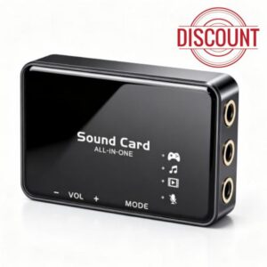 Goshyda 7.1 USB Surround Sound Card