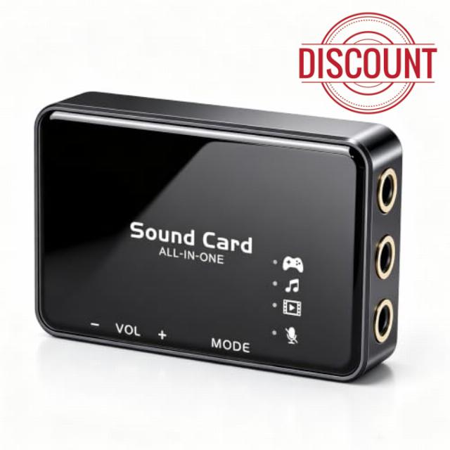 Goshyda 7.1 USB Surround Sound Card