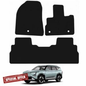 TCM Carpet Car Mats For KIA EV5 2025-Present (3 Pcs)                                                          Custom Fit