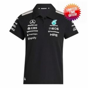Adidas Women's Mercedes - Amg Petronas Formula 1 Team Engineers Polo Regular Polo Shi