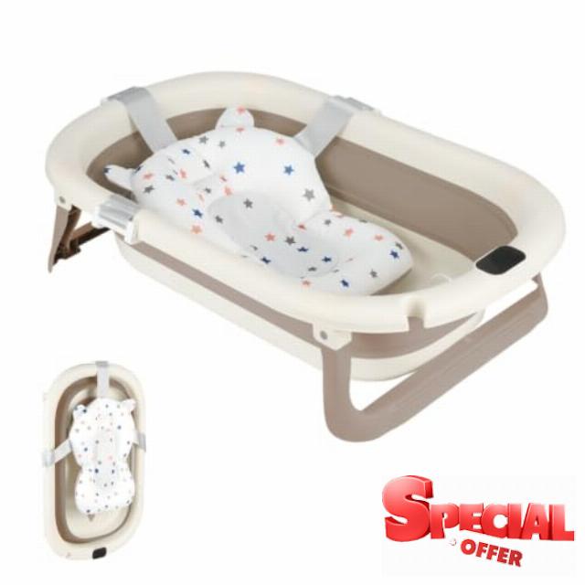 Baby Bath Tub with Digital Thermometer