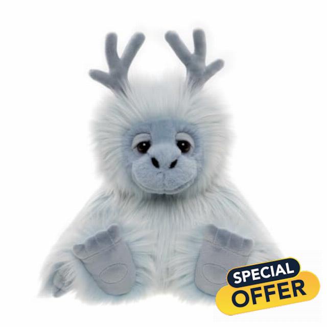 Charlie Bears Oomph | Bearhouse Yeti Plush Character | Stuffed Fantastical Winter Themed Toy for Kids