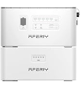 AFERIY AF-PS240-B, LiFePo4 1958Wh Battery, Expandable Capacity to 7832Wh, All-in-One Solar System...