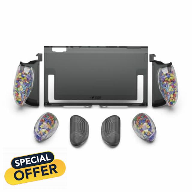 Savage Raven by Skull & Co. FissionGrip: Dockable Split Protective Case for Nintendo Switch 2 (2025)