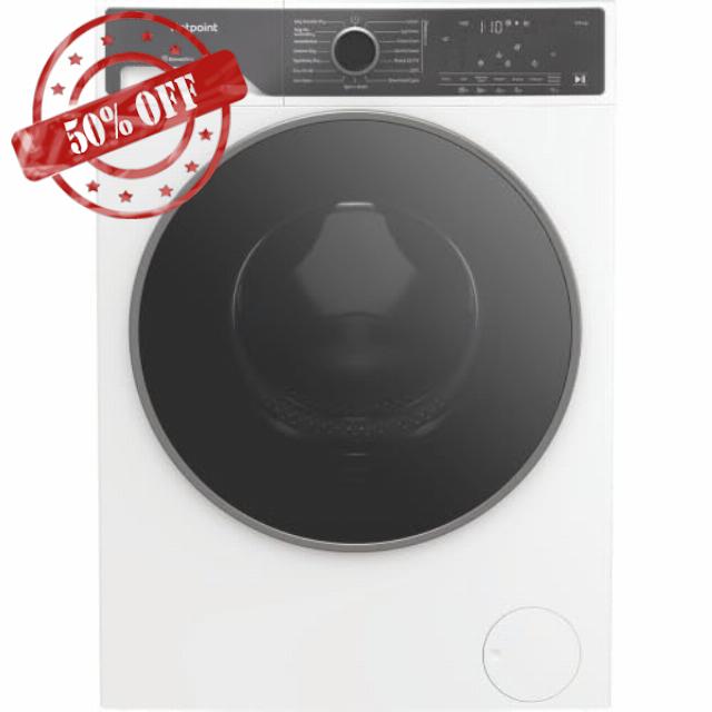 Hotpoint Fabric Care Pro 9kg Wash/6kg Dry Washer Dryer with HomeWhiz - White           [Energy Class C]