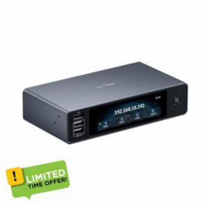 GL.iNet Comet X (GL-RM4PE) Quad-Port Remote KVM for Home Lab and IT Pro                                                          PoE powered 4-port KVM